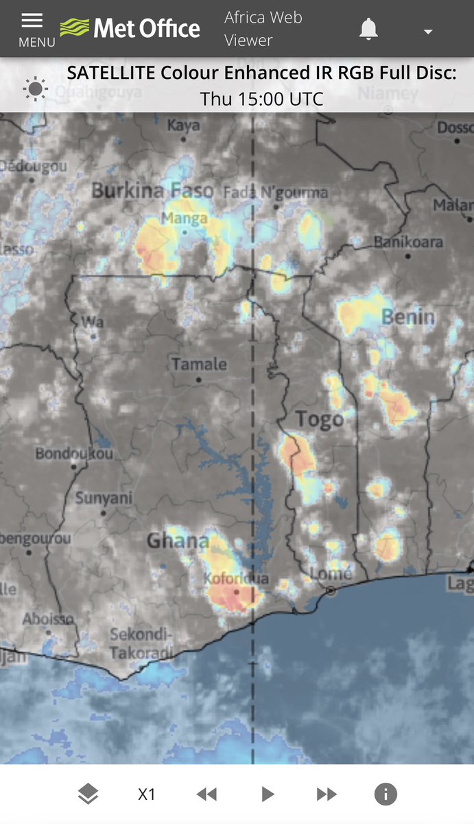 #WorldMetDay brought rains into parts of the country. The Volta, Eastern, Oti, Northeast and parts of Greater Accra are experiencing varying intensity of rain