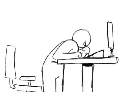 I don't think I'm using my standing desk right 