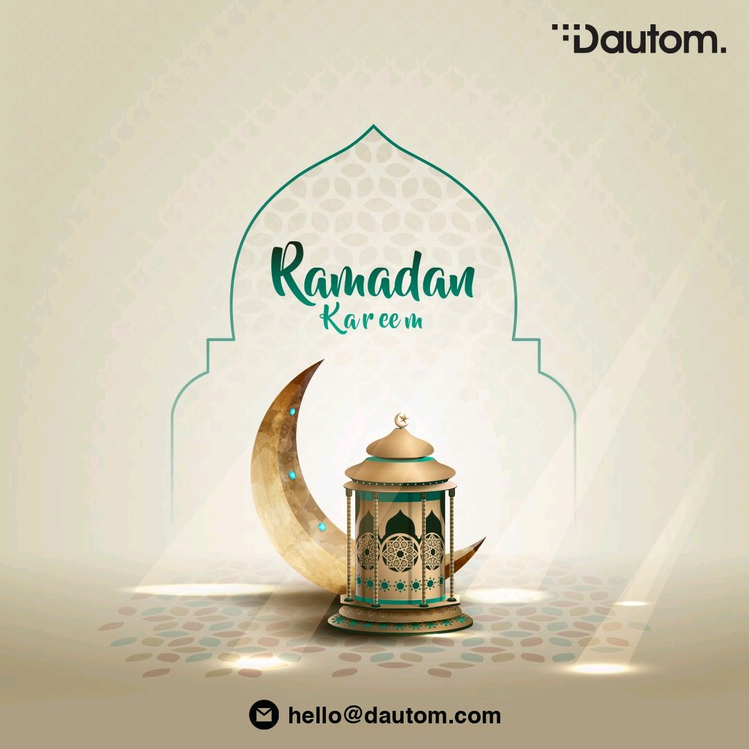 DautomTech's tweet photo. Let us embrace the spirit of Ramadan and spread compassion, generosity, and unity. Ramadan Kareem
#dautom #ramdankareem #ramdankareem2023 https://t.co/SUGPzoGTvX