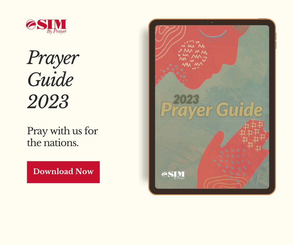 simintl's tweet image. Every day, our #SIM servants gather to pray for the nations and our projects across the globe. We’d love you to join them in a spirit of prayer so please download our #PrayerGuide, where you’ll find requests for different countries and ministries each day. #ByPrayer