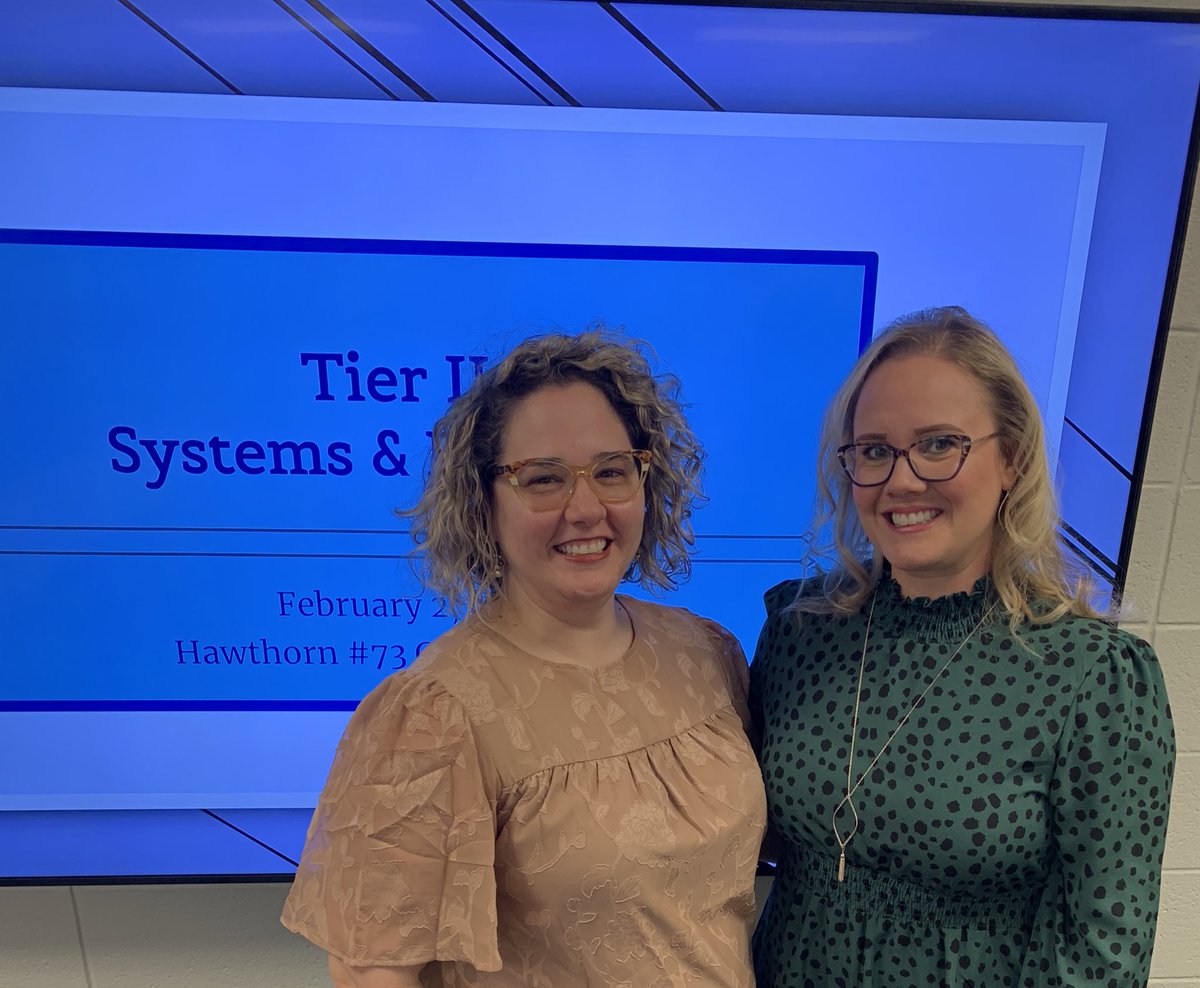 Amazing Tier II training w/compassionate clinicians @hawthorn_73 Why are systems crucial? So we shift from, “How do we help Billy?” to “How do we set up structures/supports to help the next 100 Billys?” Systems improve the quality of relationships w/students ❤️ #selintegrations