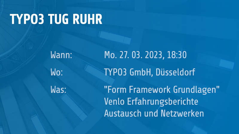 TYPO3 Usergroup Düsseldorf tweet media