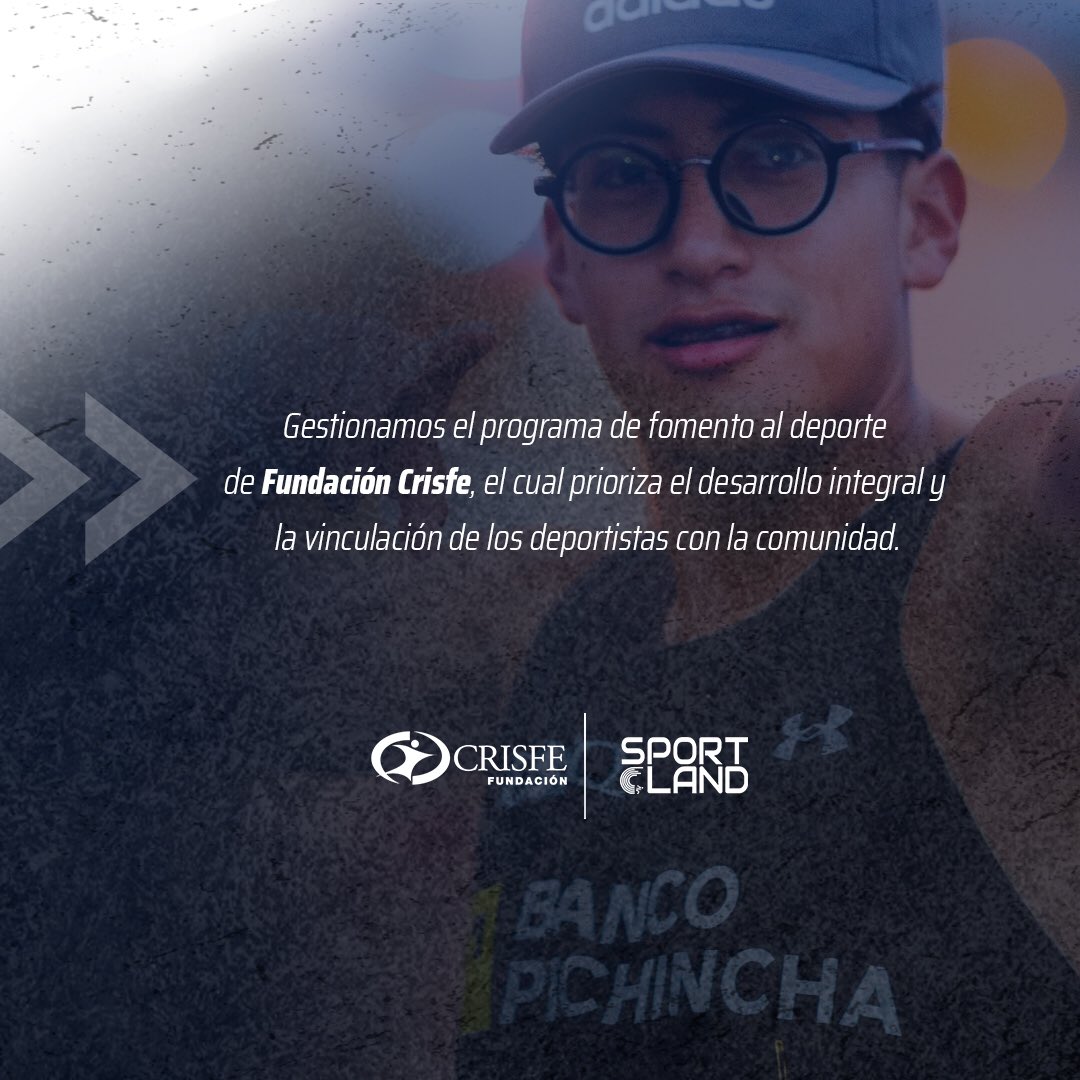 SportlandC's tweet photo. Por segundo año consecutivo Sportland ha sido ratificada como consultora de Gestión Deportiva del Programa de Fomento al Deporte de Fundación CRISFE. 🤝🏼 Gracias por la confianza en nuestro trabajo y compromiso con los deportistas ecuatorianos 🇪🇨💪🏼🏃🏾‍♂️🏊🏽‍♀️🚴🏾‍♀️🏆 https://t.co/GzIWTwiVtG