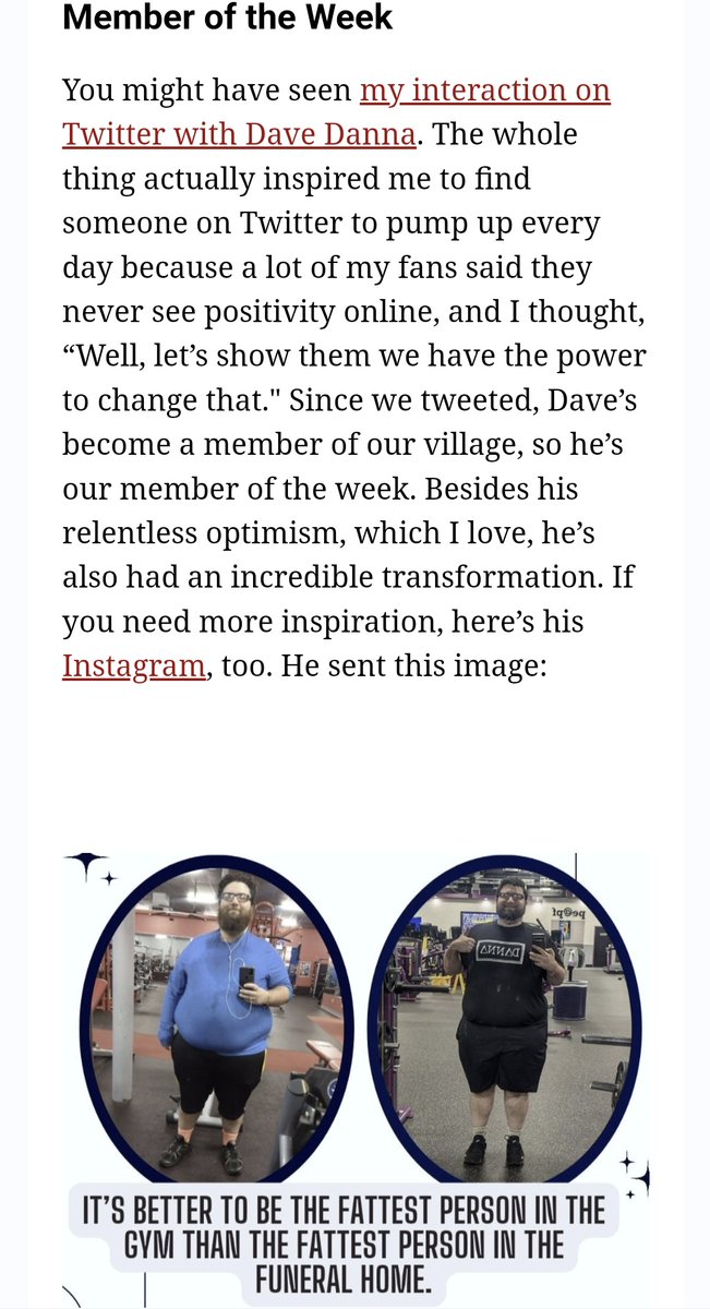 Omg.
Featured in Arnold Schwarzenegger's  Pump Daily email today. 
Unbelievable, beyond honored 🙏
I've got a long way to go &amp; a lot to learn 🙌