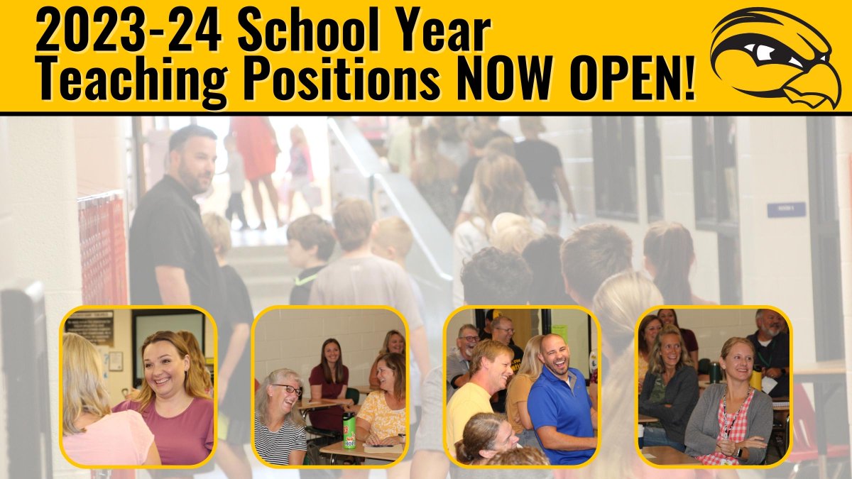 HamiltonSchools's tweet image. JOIN OUR TEAM! 😄🌟

The following positions are open for the 2023-24 school year:
- Blue Star Elementary 3rd Grade Teacher
- HMS 5th Grade Teacher
- HMS Physical Education &amp;amp; Health Teacher
- HHS Math Teacher
- HHS Science Teacher

Apply today: hamiltonschools.tedk12.com/hire/index.asp…