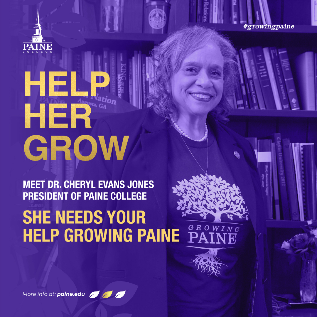 PaineCollege82's tweet photo. Our sister needs help preserving Paine. Let’s make Women’s History together and support #growingPAINE! #womenshistorymonth
https://t.co/daj9CjynCF
#hbcu #hbcupride #news #augusta #georgia #blavity #essence #womensnews #blacknews #hbcunews https://t.co/xSSwXgnzUk