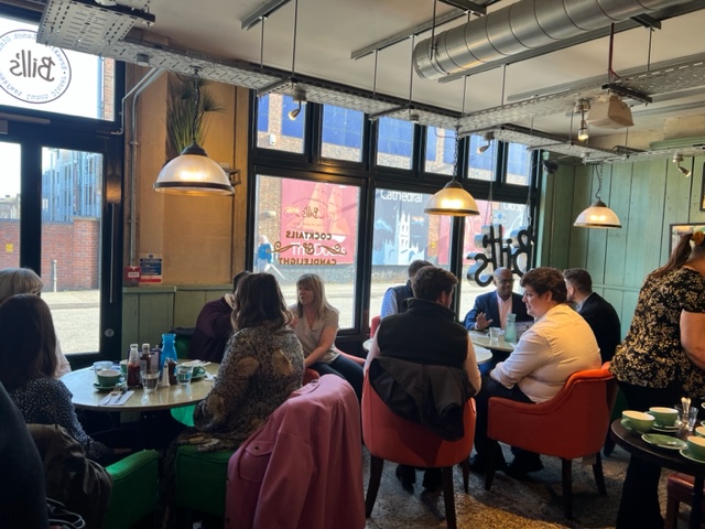 CE_Glos's tweet photo. Great morning at Bill's Gloucester today! Talitha Nelson from @CFGlos explained the need for mentors for the charities they support. Thanks to all attendees! 

See our upcoming events at https://t.co/3eAHlDaJj7  

#constructionnetworking #gloucester #events #construction https://t.co/3wUIsbMHsT