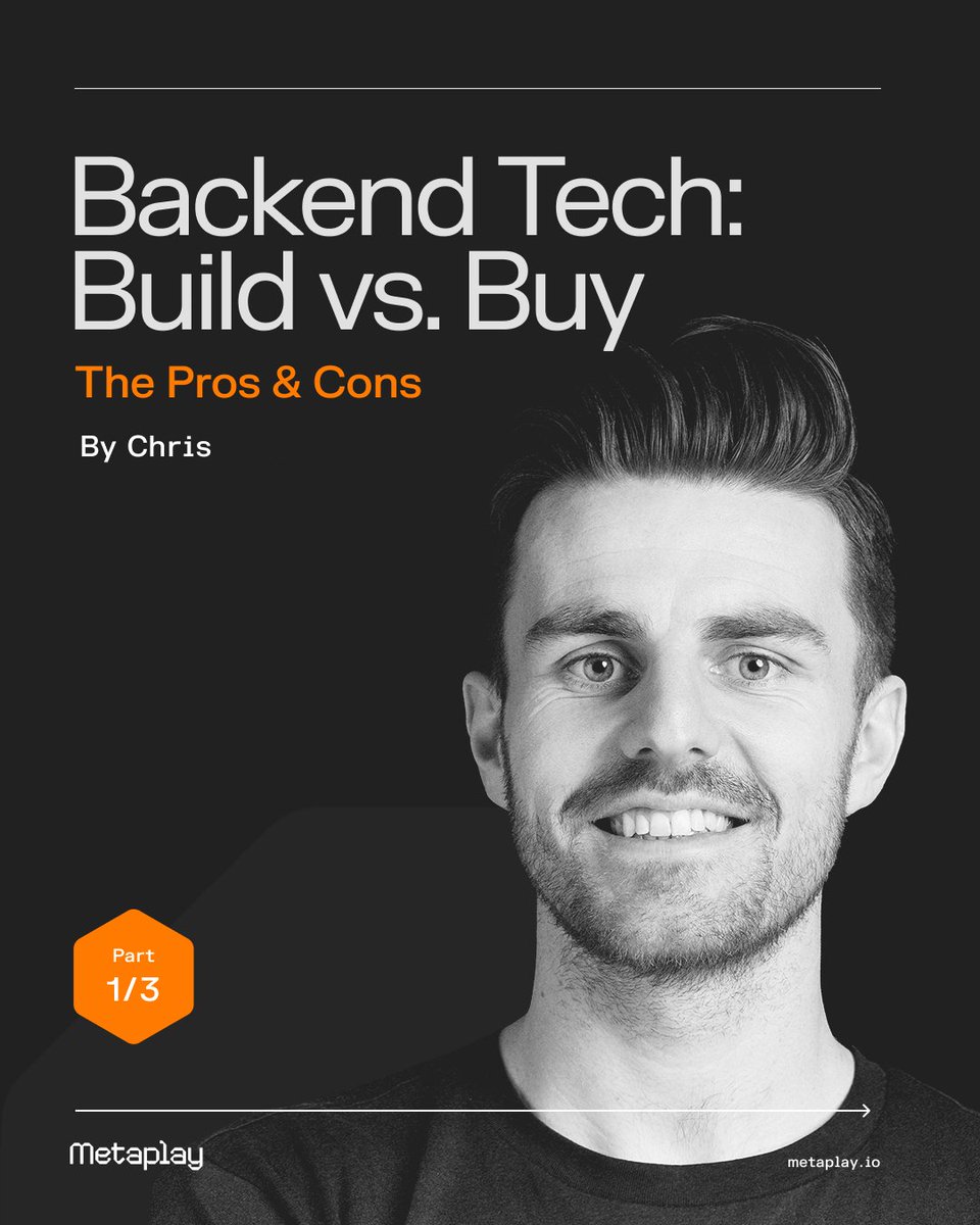 metaplay_tech's tweet image. Backend tech: Build or buy?
This is the question we've tried to answer in a new three-part mini-series (as objectively as possible, may we add).
Head to our LinkedIn page to get the full story: linkedin.com/company/metapl…
#gamedevelopment #backendtech