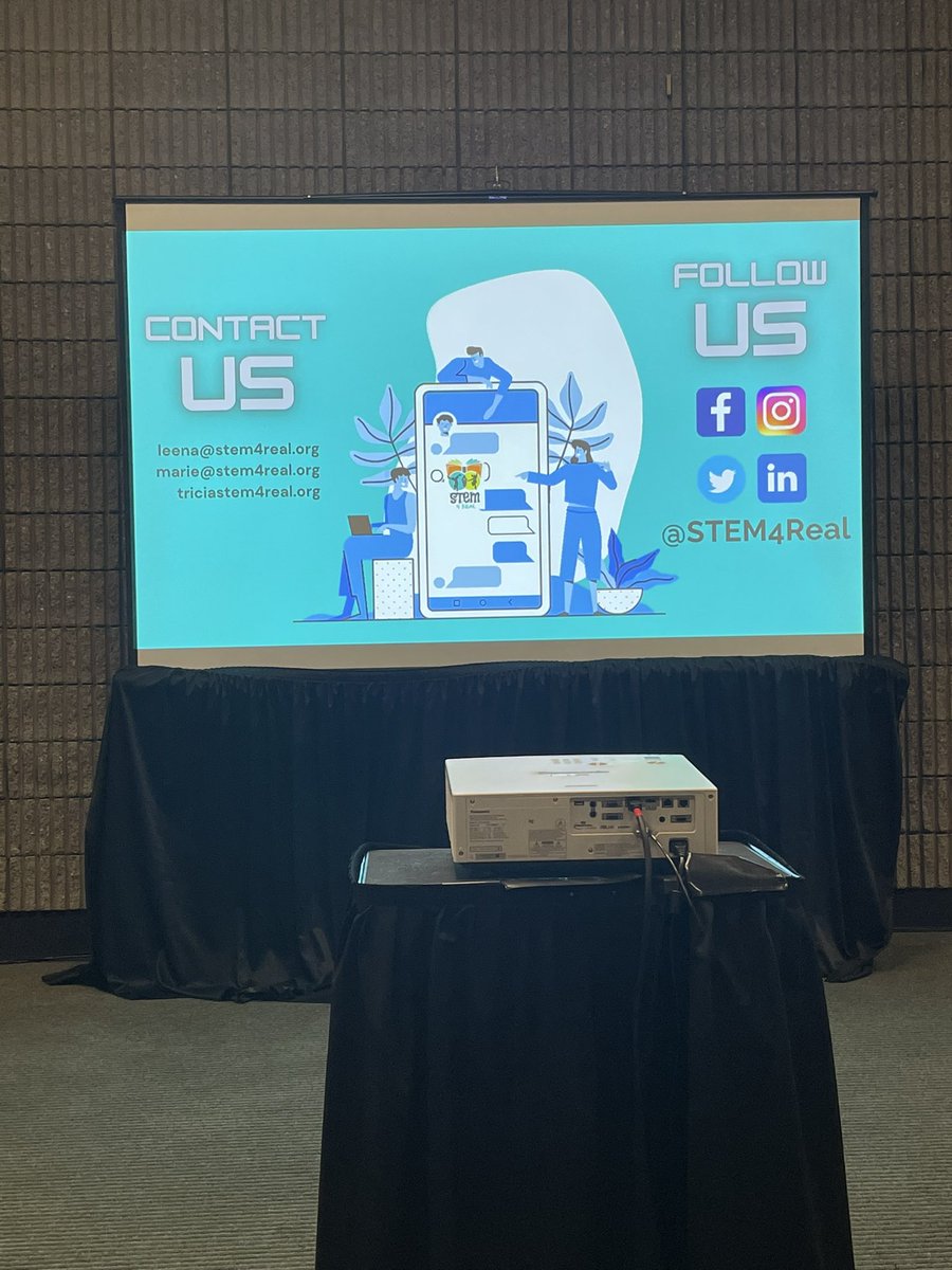 Just attending an amazing session presented by <a href="/STEM4Real/">STEM4Real</a> ! 

I can’t wait to explore and implement their 3D5E Lesson Framework!