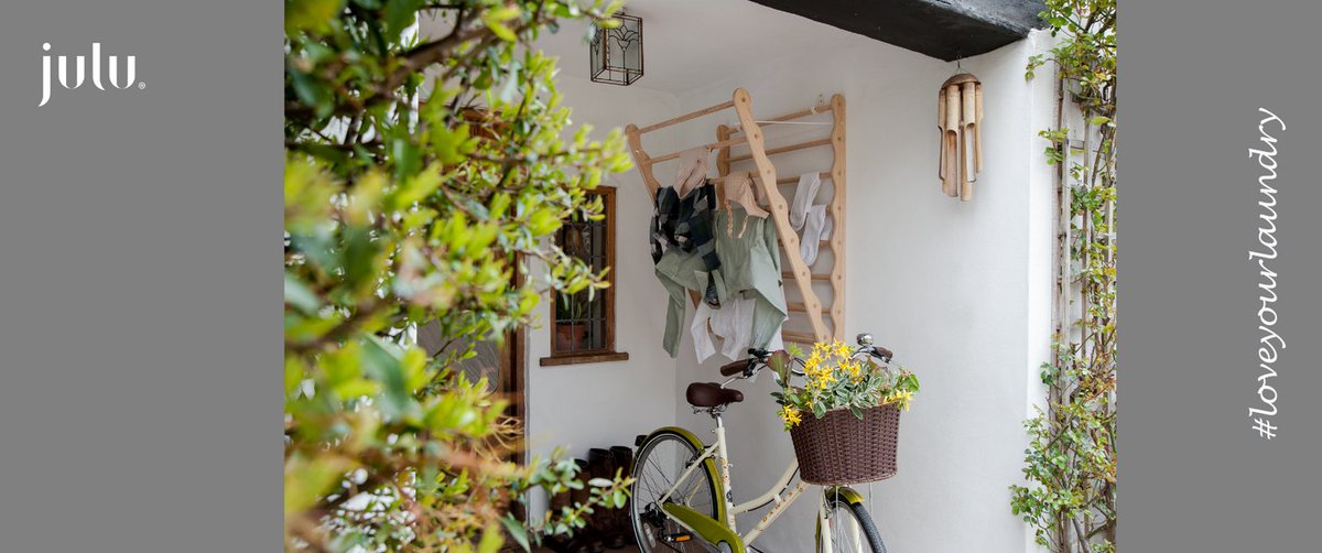 The spring equinox this week | Spring is a good time to make changes and turn ideas into plans and take action | If you have been thinking about investing in a laundry ladder now is the time to Spring into action. Laundry Ladder = Style - Eco -  Portable - Compact