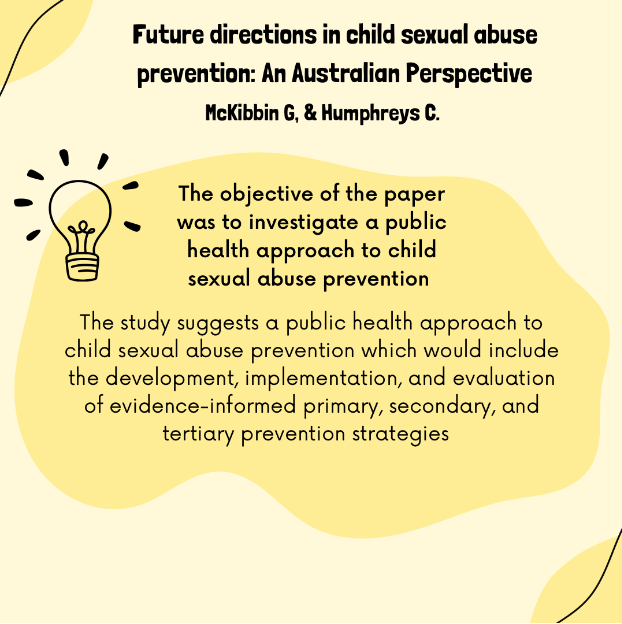 This #openaccess article published in the journal of Child Abuse &amp; Neglect focuses on the need to develop and implement a #publichealth approach to #child #sexual abuse #prevention <a href="/DrWekerle/">Dr.Christine Wekerle</a>

To read the full article, visit the link: doi.org/10.1016/j.chia…