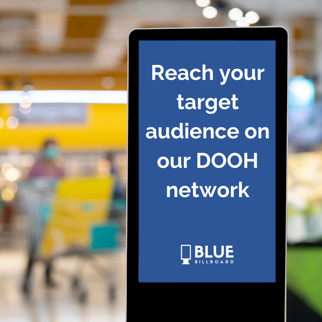 We have screens in a variety of venues across industries, from leisure and healthcare right through to retail. 

Find out more about #IndustryTargeting with our #DOOH #AdvertisingNetwork: bluebillboard.co.uk/industries/