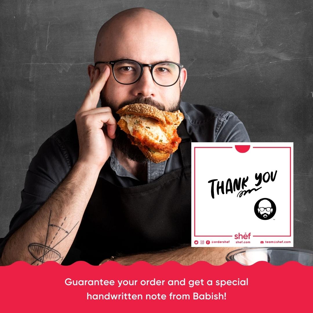 Shef x <a href="/BingingWBabish/">Binging With Babish</a> ➡️ o.shef.com/bingingwithbab…