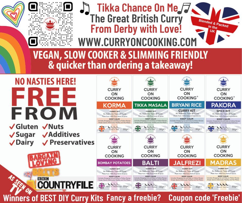 What's your favourite Curry On Cooking Curry Kit? - eepurl.com/inyhp2