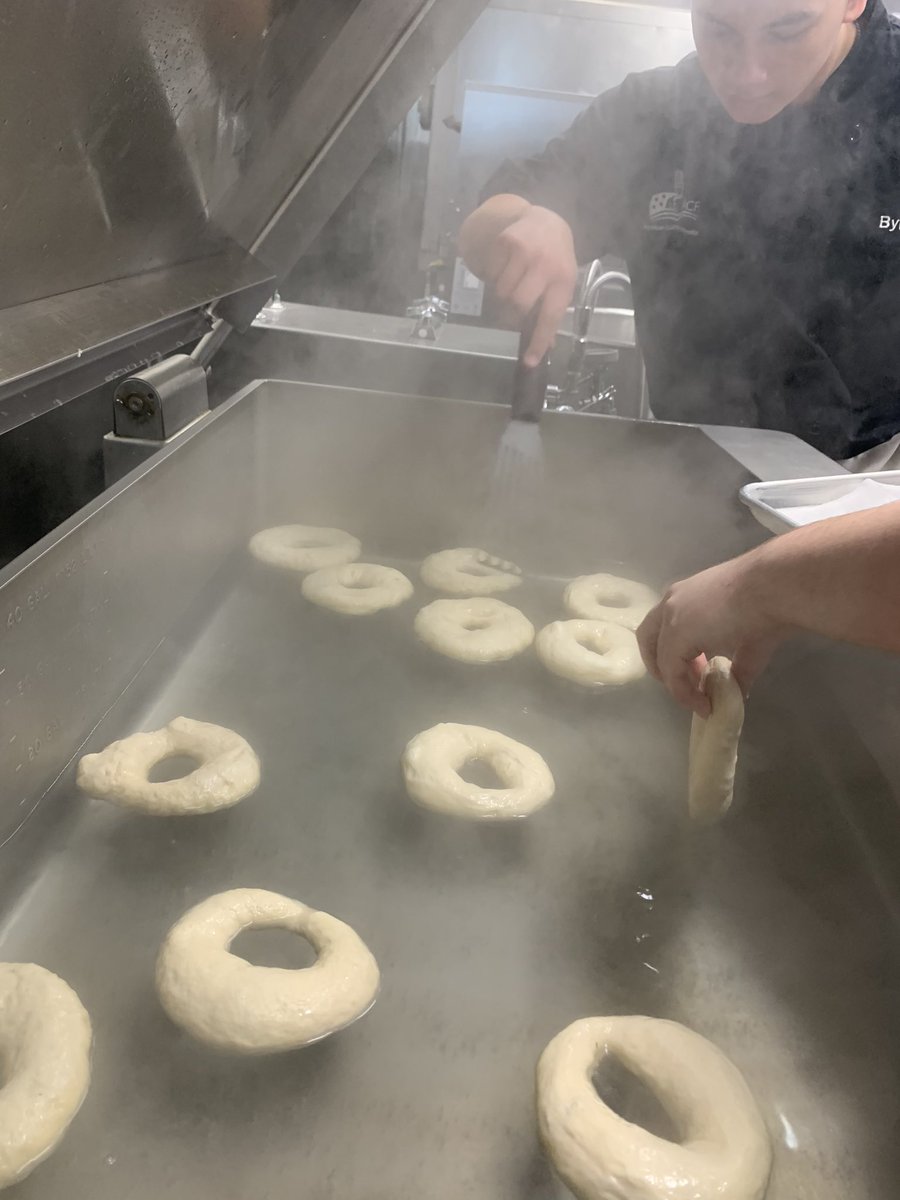 Making bagels! Yum!!