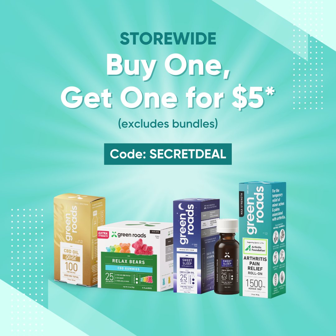 ✨ Storewide savings start NOW! ✨

Shop: greenroads.com