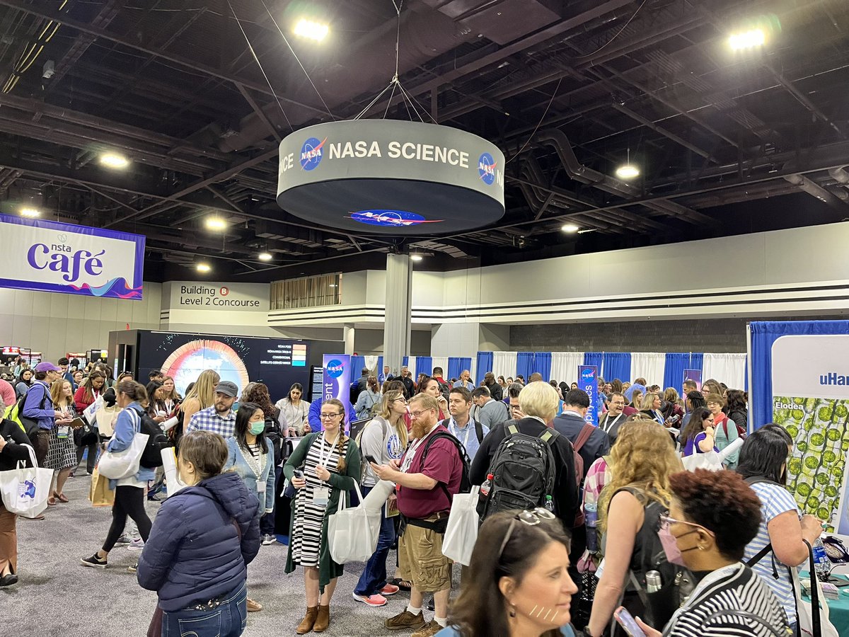 At the national Science Teachers Association Conference in Atlanta.  This Fall, STOM will be helping to host the next one in Missouri!  Talk to your districts now to try to find a way to attend!  They are energizing and lots of new tools for student engagement. Join us! <a href="/NSTA/">National Science Teaching Association</a>