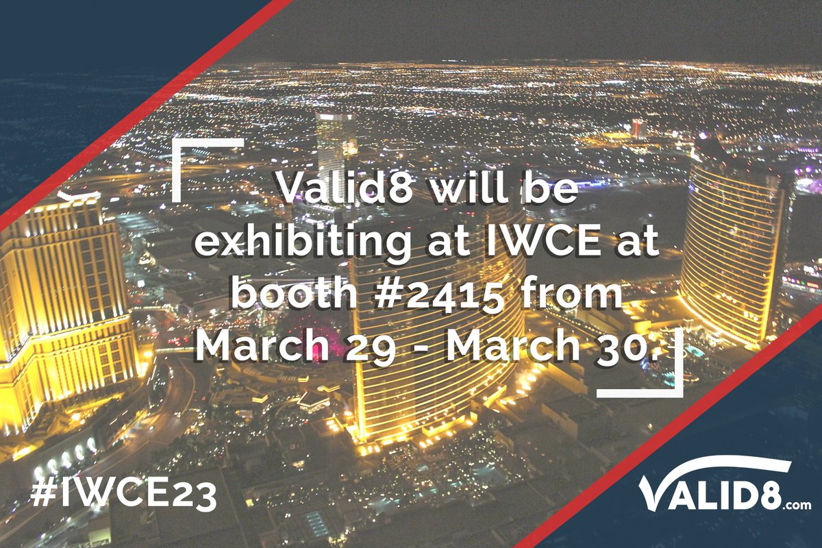 valid8com's tweet photo. Valid8 is presenting and exhibiting at #IWCE23! Our CEO Ian Carpenter will be presenting on P25 Testing with other industry experts on March 29, and our exhibit will be at booth #2415. Read more here: https://t.co/6FsTVomEtd Schedule a time to meet here: https://t.co/ZCEERsp6GE https://t.co/SqwWHKtSYL