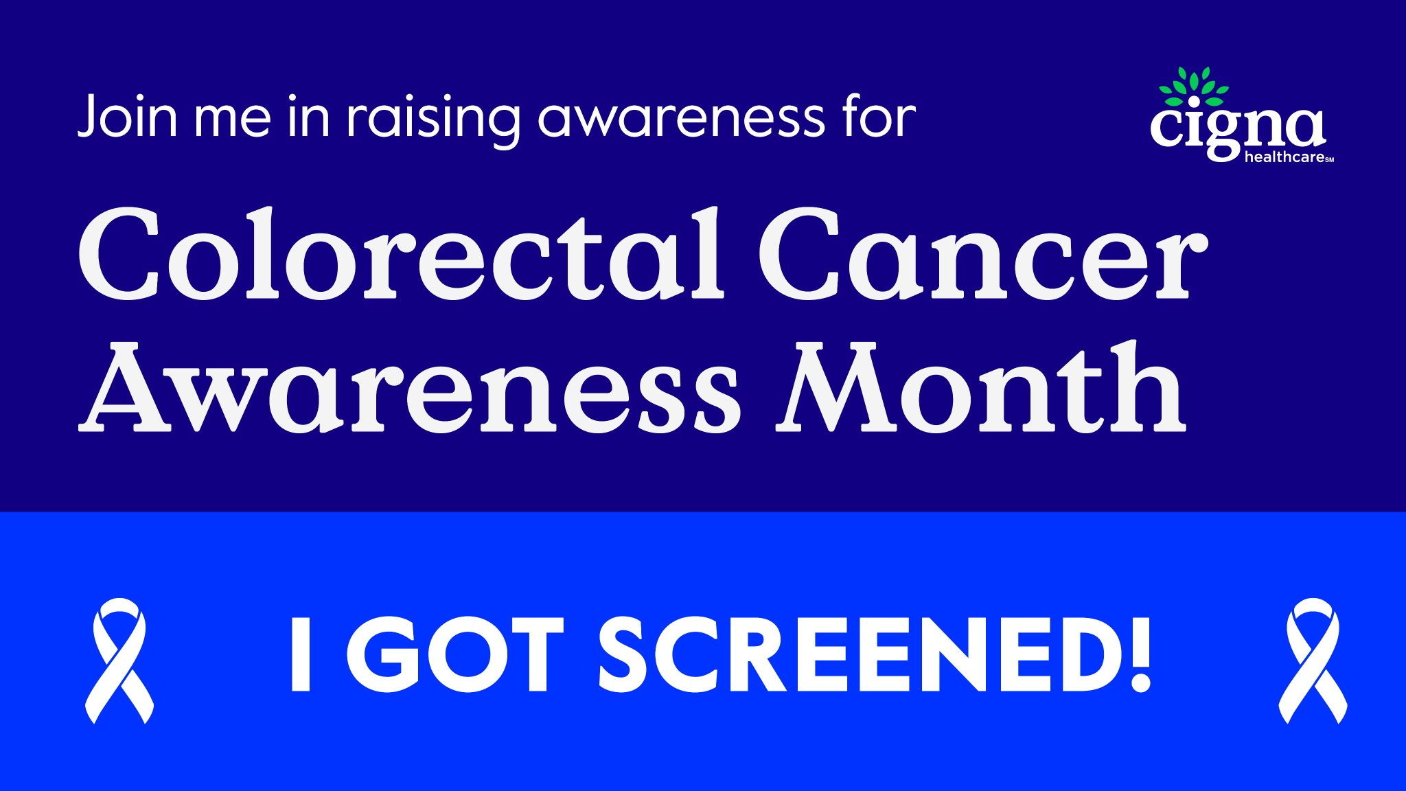 Cigna Healthcare on Twitter "March is ColorectalCancerAwarenessMonth