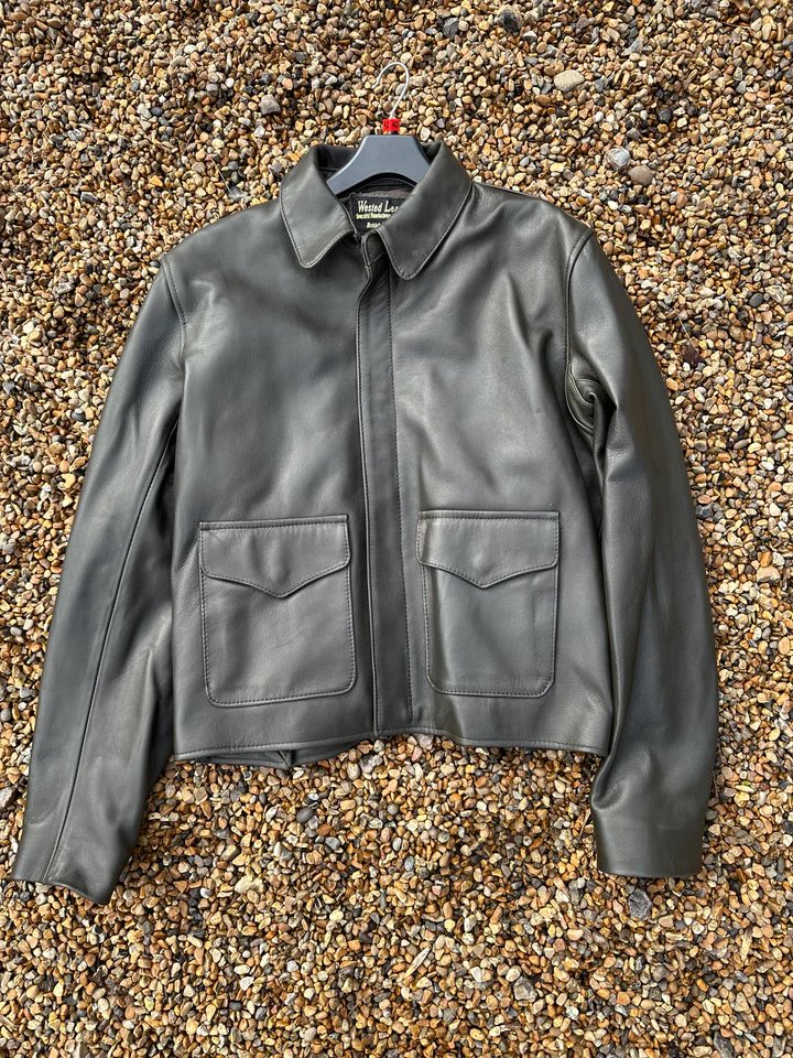 Crypto_Kai2013's tweet image. Sale @WestedLeather The Raiders Jacket size 42” just £185 crafted in #Britain for full details view Wested.com from @MadeinGB2013 🇬🇧 to @BulldogBDX @burleyfires