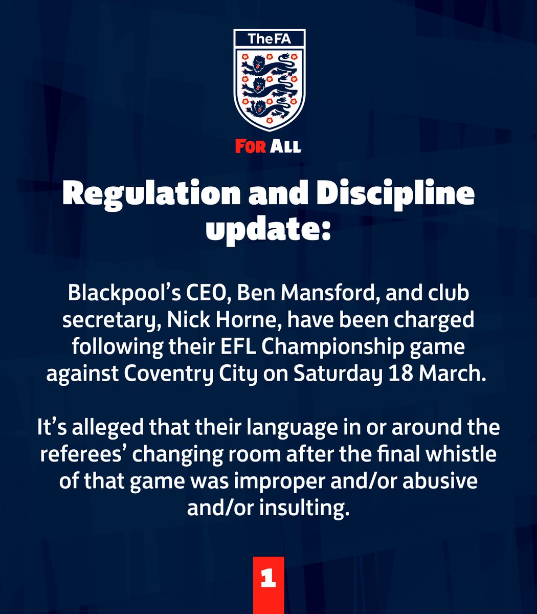 FA Spokesperson tweet media