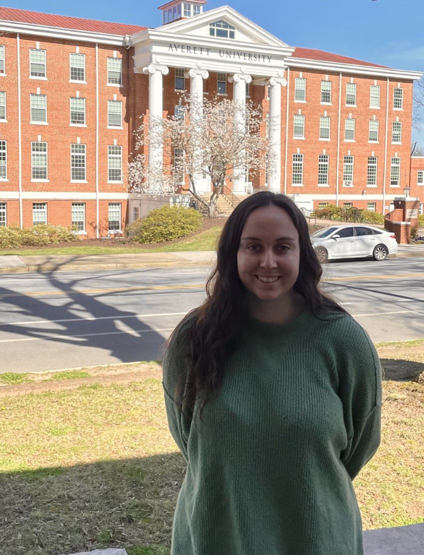 Meet Remy Vigouroux, an Averett Presidential Ambassador from California, majoring in environmental science and minoring in entrepreneurship and small business. Remy is a member of the Averett women's soccer team and president of the Sustainability Club. #AllAverett #AverettFamily