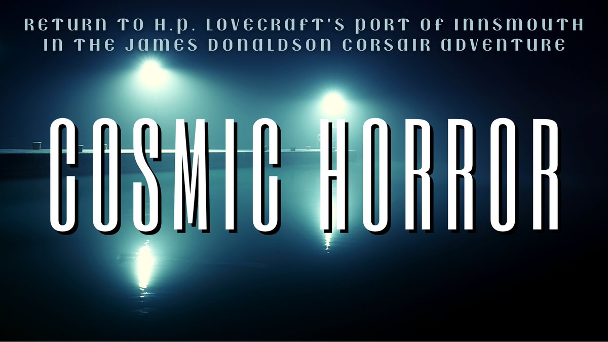 COSMIC HORROR - An exciting reimagining of the Cthulhu mythos! 

amazon.com/dp/B0BMM7V54S

#CosmicHorror #CorsairAdventures #Cthulhu #CthulhuMythos #HPLovecraft #Lovecraft #Lovecraftian #newbookalert #IARTG #Azathoth #Nyarlathotep #Necronomicon #Innsmouth #Dagon #Miskatonic