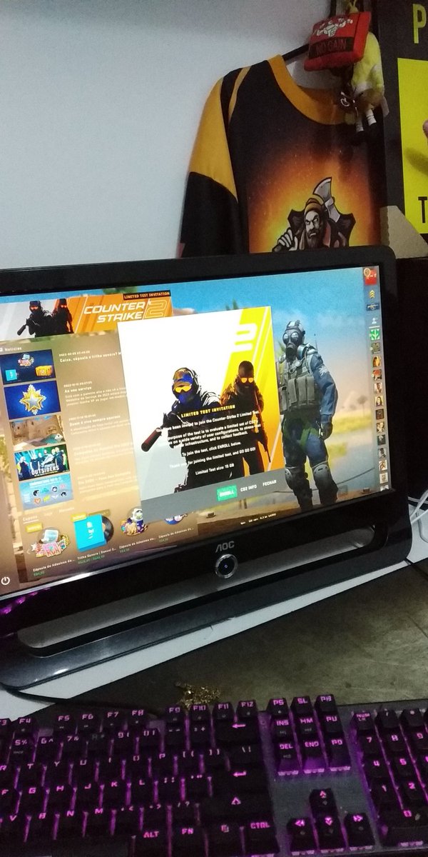 AcacioAlkmin's tweet photo. @Cachorro1337 Alô @Cachorro1337 arma aí, só tenho skin velha kkkk a melhorzinha é a AK linhas vermelhas. 😢 https://t.co/KWqwRXrpkq