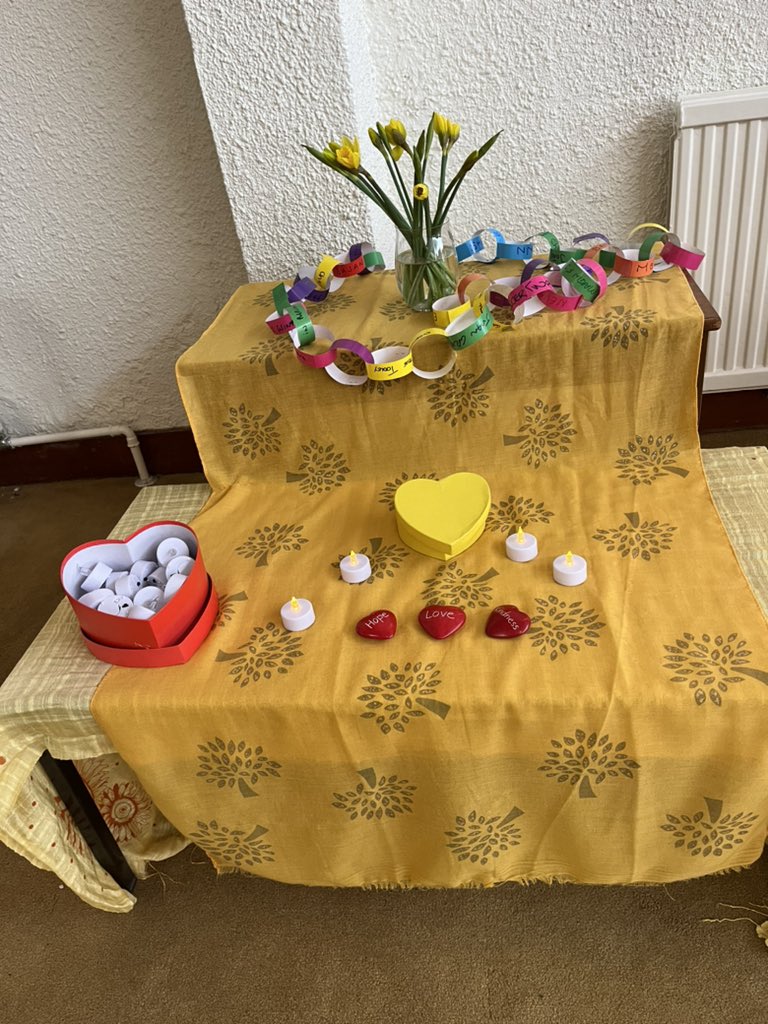 ChaplaincyANHST's tweet photo. Marking 3 years since the 1st Covid lockdown with pain and pride for work done and ongoing in our Trust. Many stories shared and lives changed #WallOfReflection #DayOfReflection https://t.co/E2da7BZMSf