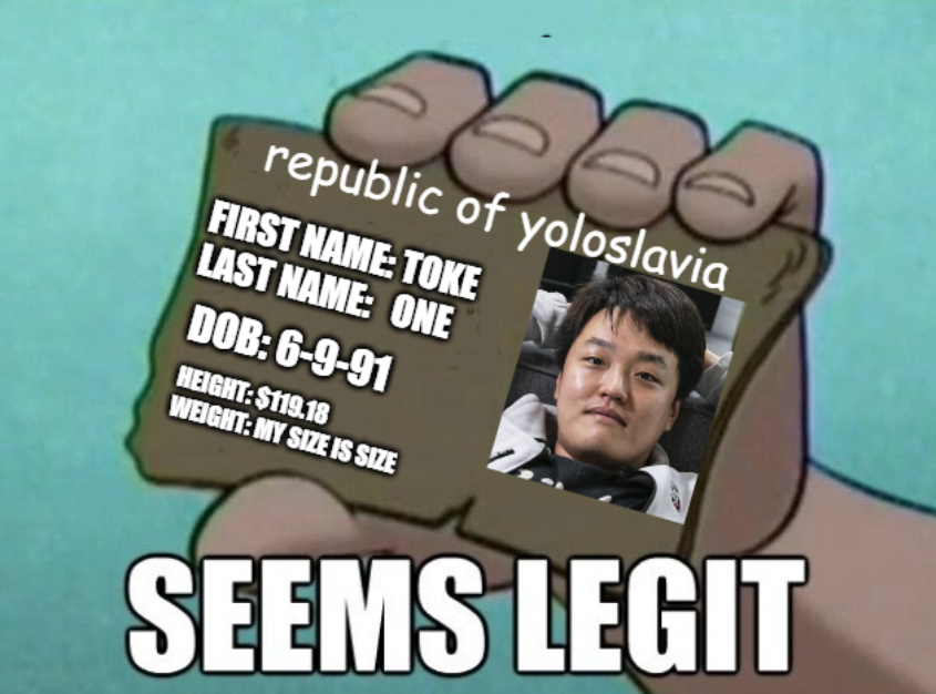 JoeAbbey's tweet photo. BREAKING: images of Do Kwon's falsified documents revealed: https://t.co/MEyMHnzspK