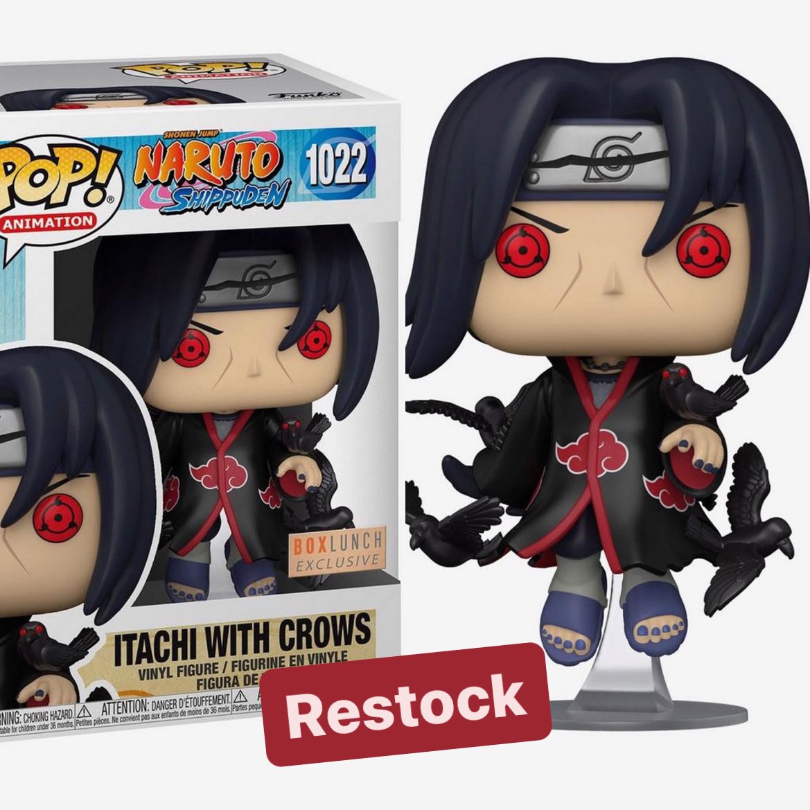 Funko POP News ! on Twitter "Restock Box Lunch exclusive Itachi w