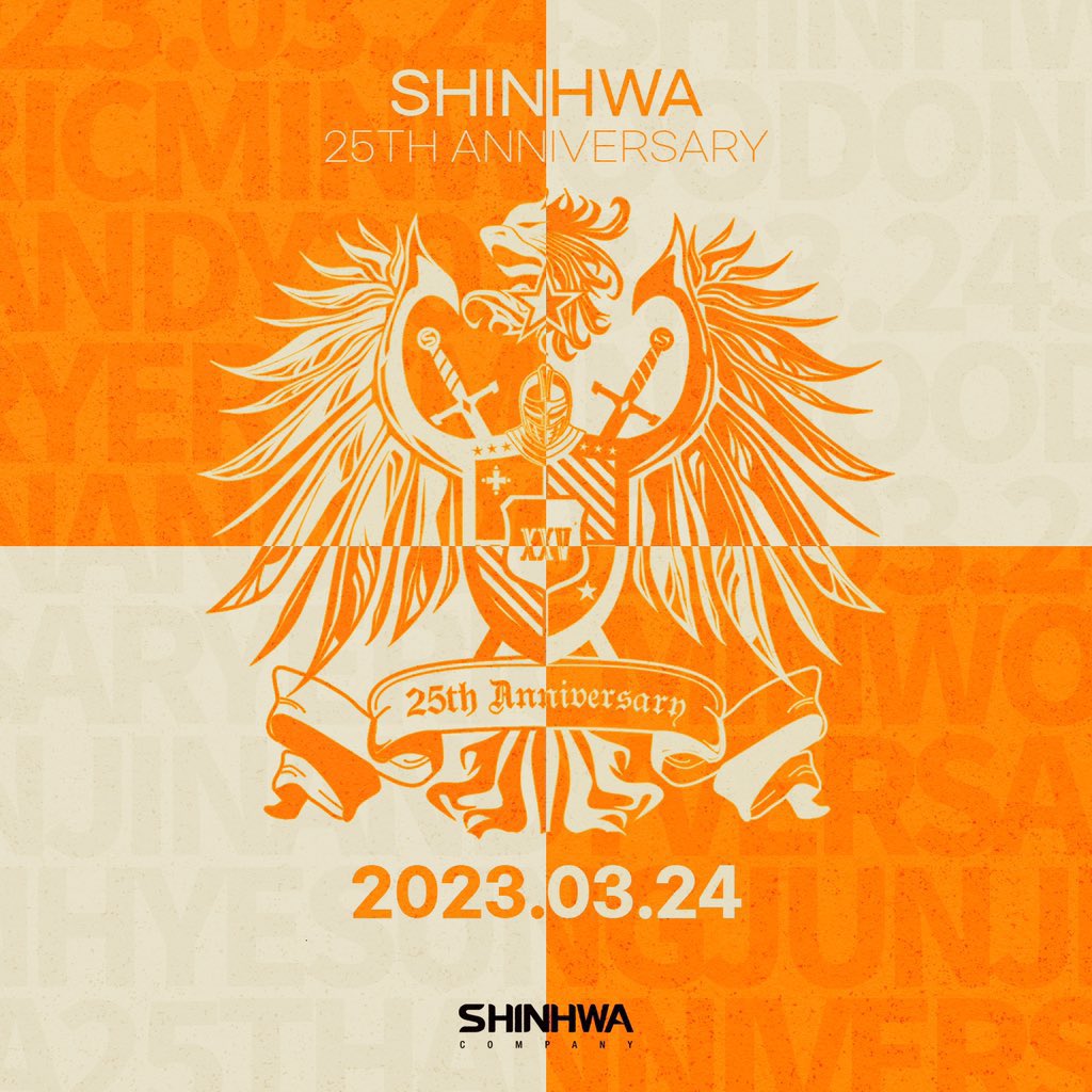 그럼에도 불구하고,
여전히 늘 처음과 같은 마음으로 응원합니다🧡

#SHINHWA_25TH_ANNIVERSARY
#HAPPY_SHINHWA_DAY