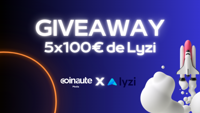 coinaute's tweet photo. À l'occasion de leur ICO, Tentez de gagner 5 x 100€ de $LYZI #Giveaway🎁

Pour participer :

👉Follow  @coinaute &amp; @Lyzi_app
🔁RT &amp;❤️Like

🚀Inscrivez vous à leur ICO :
https://t.co/IXmxenAGW7

📅TAS 29/03/2023 https://t.co/0u7Tidc65n