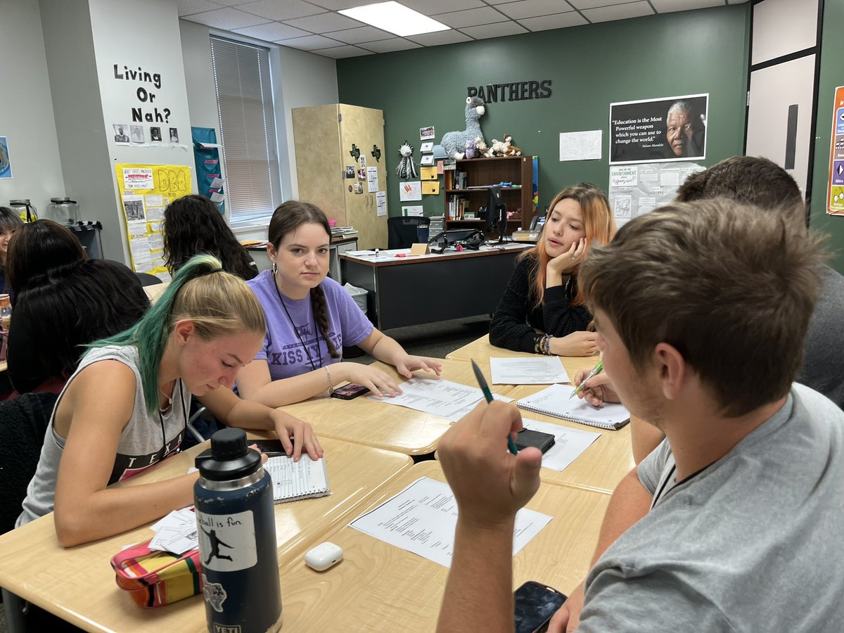 KPHS Sociology students learn import life lessons through a simulation. <a href="/HumbleISD_KPHS/">Kingwood Park HS</a> <a href="/humble_SocSt/">Humble ISD Social Studies</a> #DoingSocialStudiesDaily
