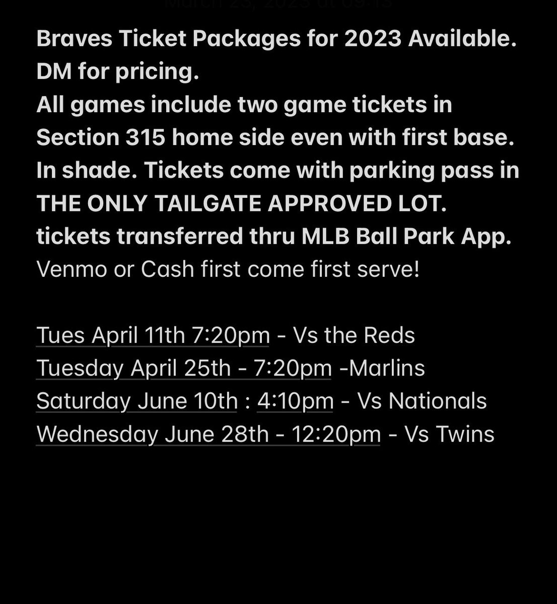 Nick_Xoinis's tweet photo. Braves fans! https://t.co/kOyARA2sIt