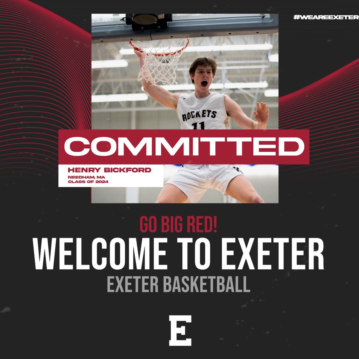 Excited to announce that I will attend Phillips Exeter Academy and be reclassifying to 2024!!