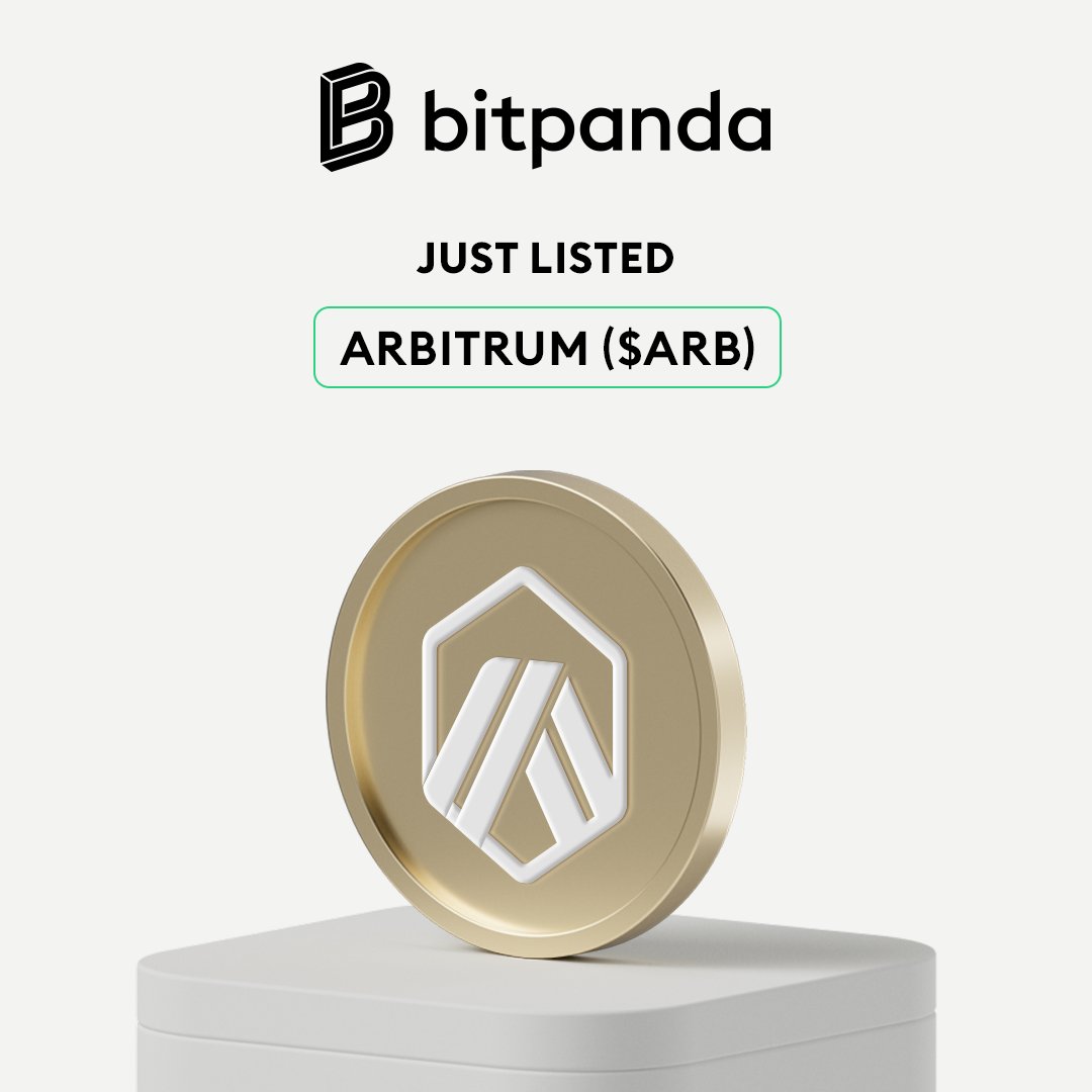 The wait is over! @arbitrum, one of the leading players in #Ethereum layer  2 scaling is transitioning into a DAO and launching a token: $ARB 📈 Now  available on Bitpanda!