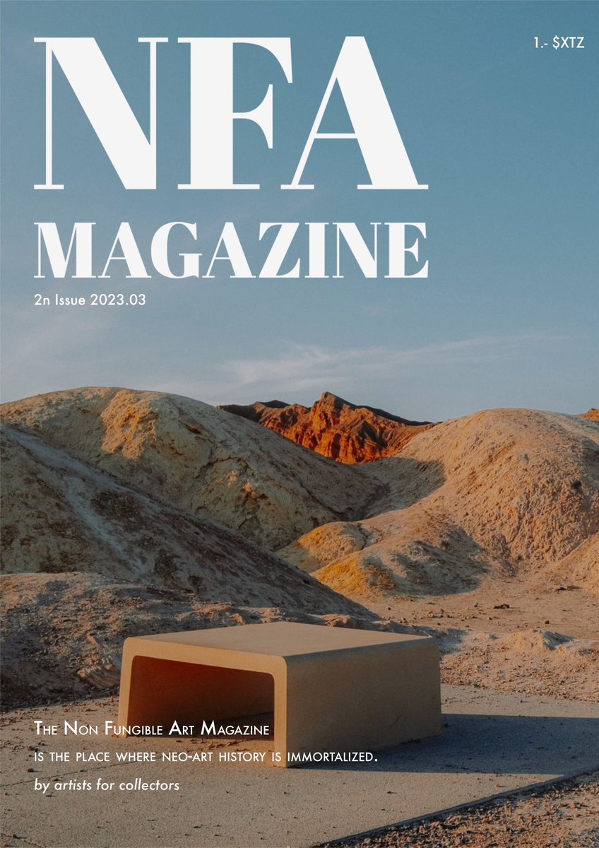 The Non Fungible Art Magazine tweet media