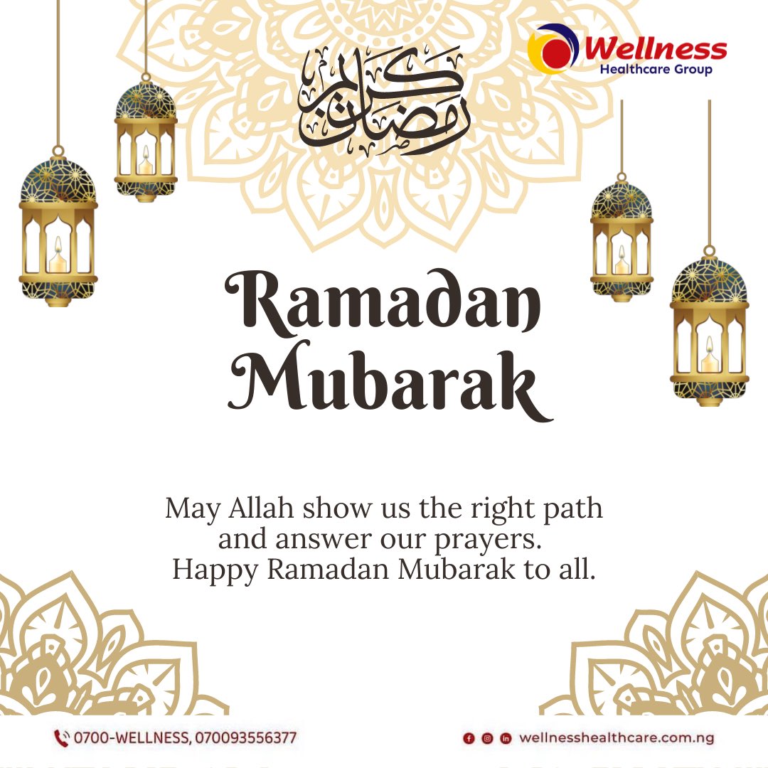 wellness_care's tweet photo. May this Ramadan be full of celebrations for you and your loved ones. 

May you enjoy these beautiful days with your special ones. 

Ramadan Mubarak to you from Wellness Healthcare Group ❤️

#wellnessplusapp #healthmyths #healthappsolution #healthapp #wellnessplus #wellnesscoach https://t.co/t7xa2jtJW4