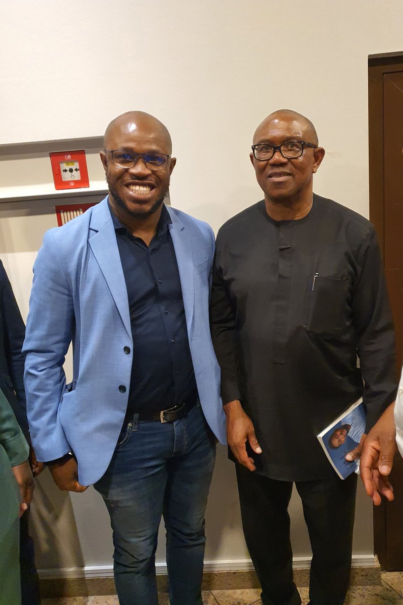 Peter Obi spent 4 hours talking with us in Frankfurt last year,  spent another 3 hours taking personal pictures with over a 100 people until 4 am.
By 7am, he was on a flight to Rome the next day. Two days after that, he was in the US and Canada touring cities and having various