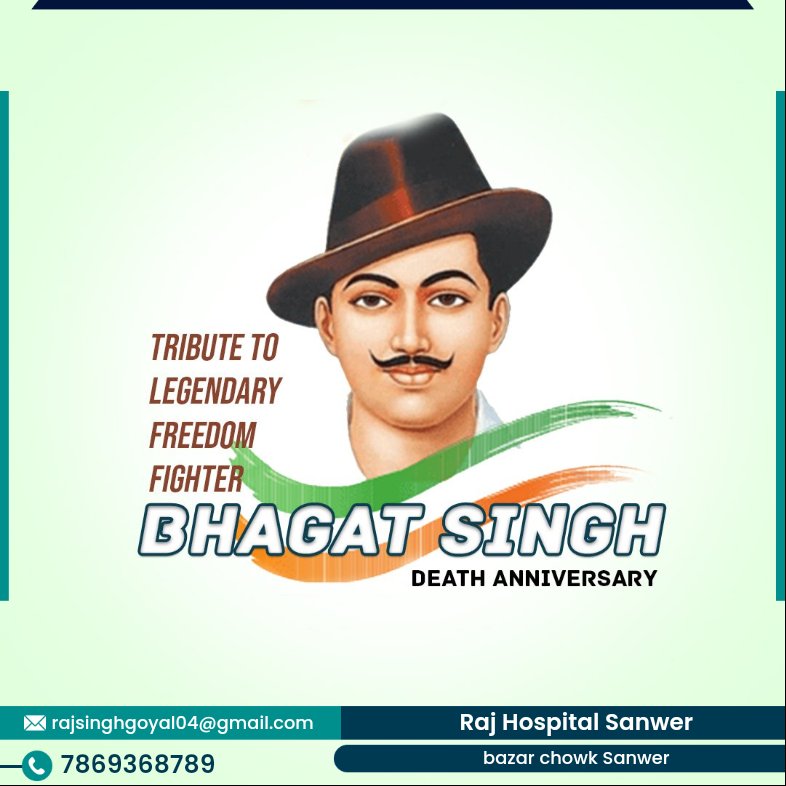 GoyalRajsingh's tweet photo. #BhagatSingh 
#kasyap https://t.co/iCrqT3xRVa