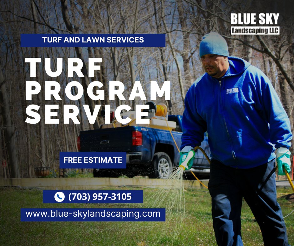 Blue Sky Landscaping on Twitter "Apply to our Turf Maintenance Program