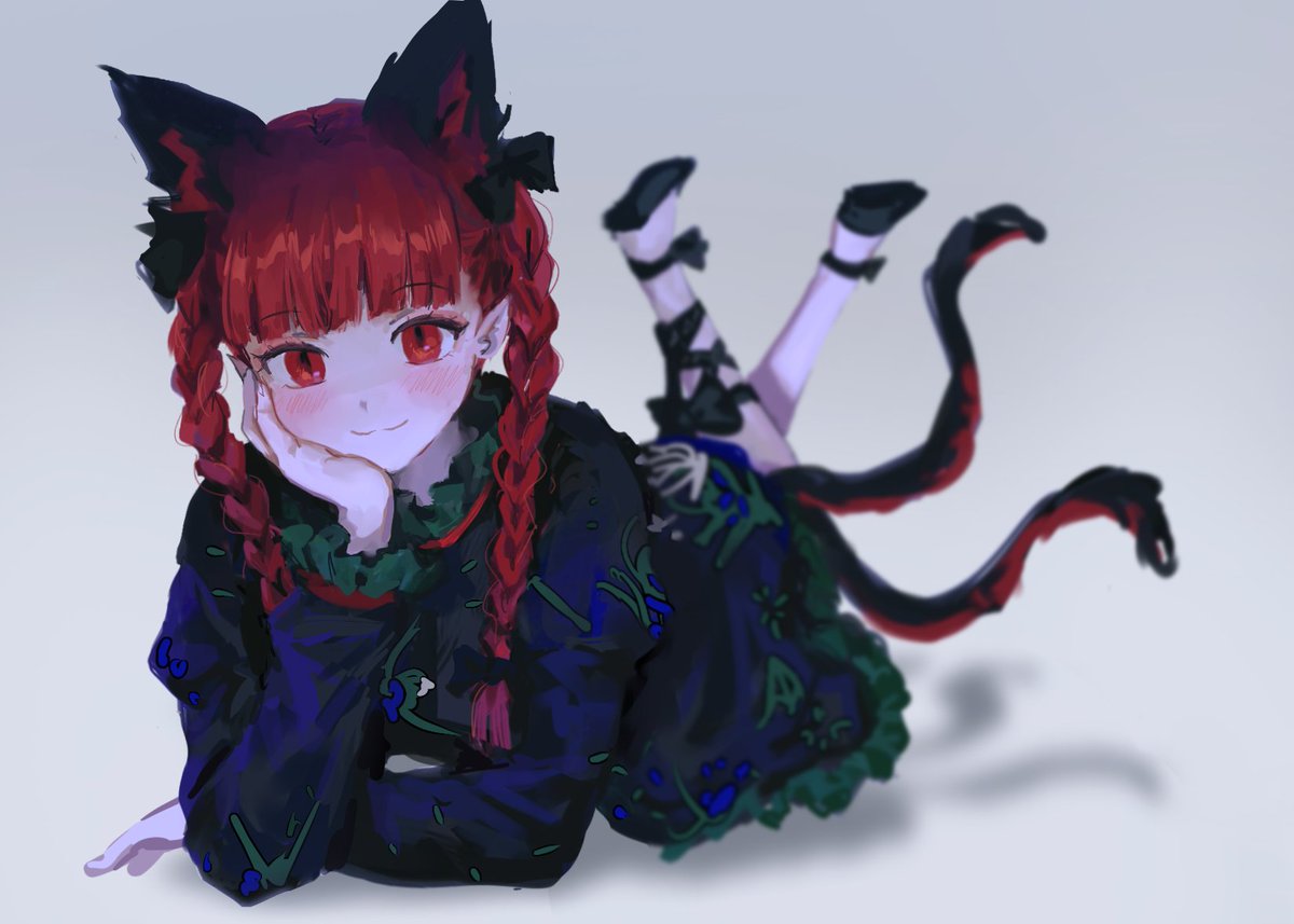 火焔猫燐 「Hell cat 」|Himugatoki (360p)のイラスト