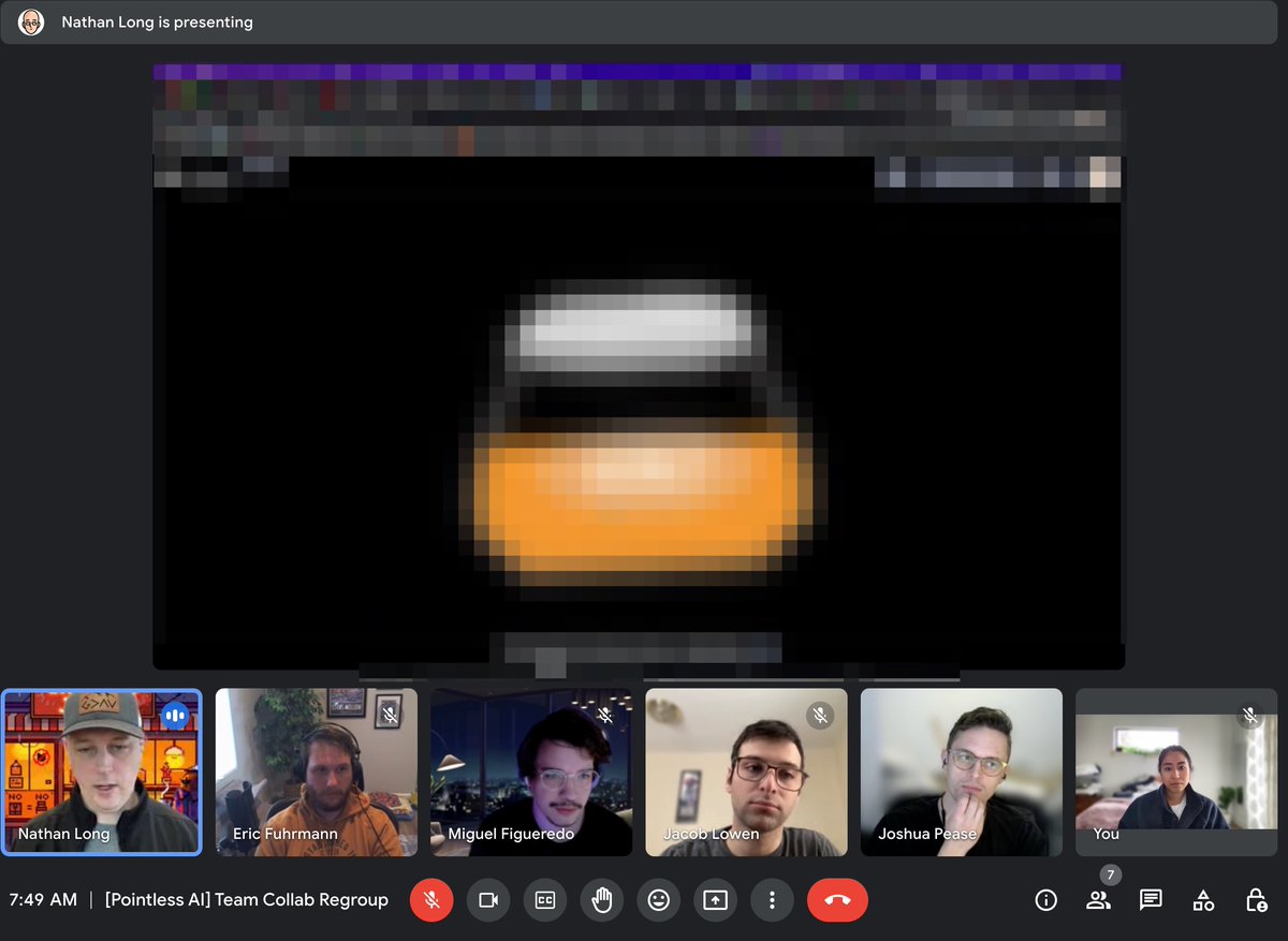 Things are brewing with the Pointless AI team.....