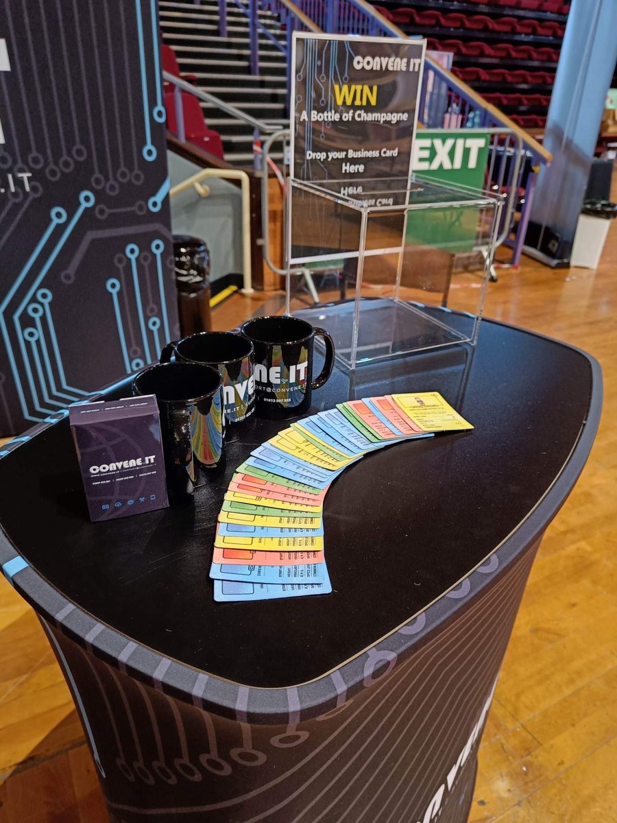 All setup for the Shout Expo Shout Network #LBE2023 at Preston Guild Hall.  

Come find us, we are upstairs....where?  The clue is in the photo 😉 

See you tomorrow!!!
#ConveneIT #ITSupport #Networking