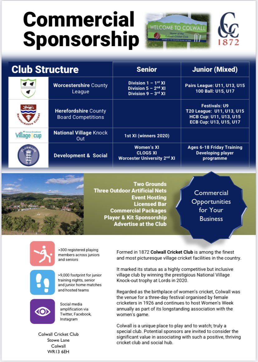 Colwall Cricket Club tweet media