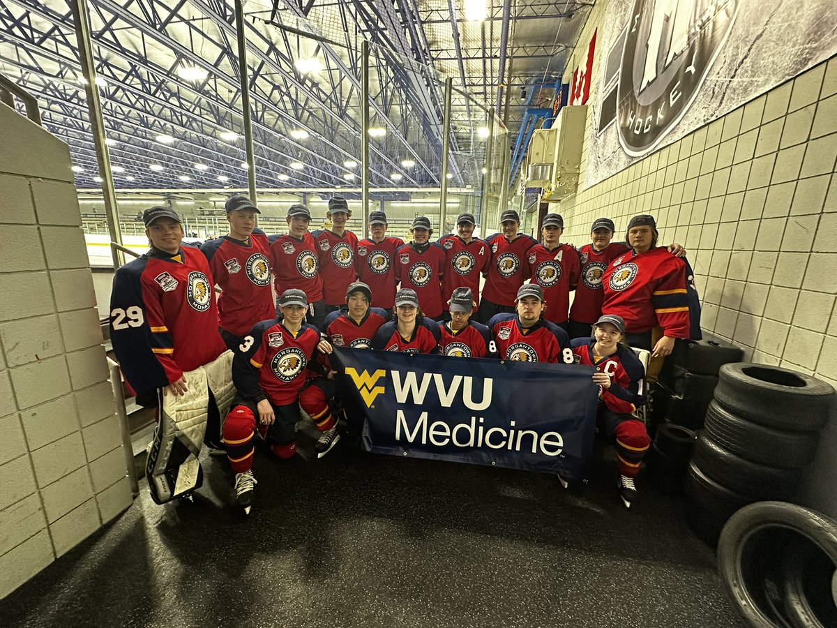 Thank you @WVUMedicine for supporting the MoHawks at USA Hockey Nationals. Let’s go MoHawks!!