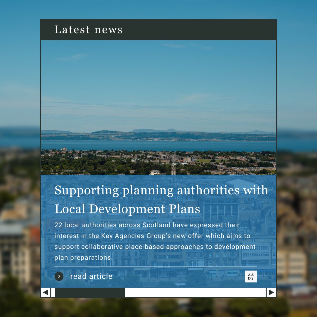 ArcDesSco's tweet photo. 📢 Exciting news to share 🙌  

22 local authorities across Scotland have expressed their interest in the @KeyAgenciesScot Group's new offer which aims to support collaborative place-based approaches to development plan preparations.

Read more 👉  https://t.co/UaBs6eYFZE https://t.co/ZhriMBnE2K