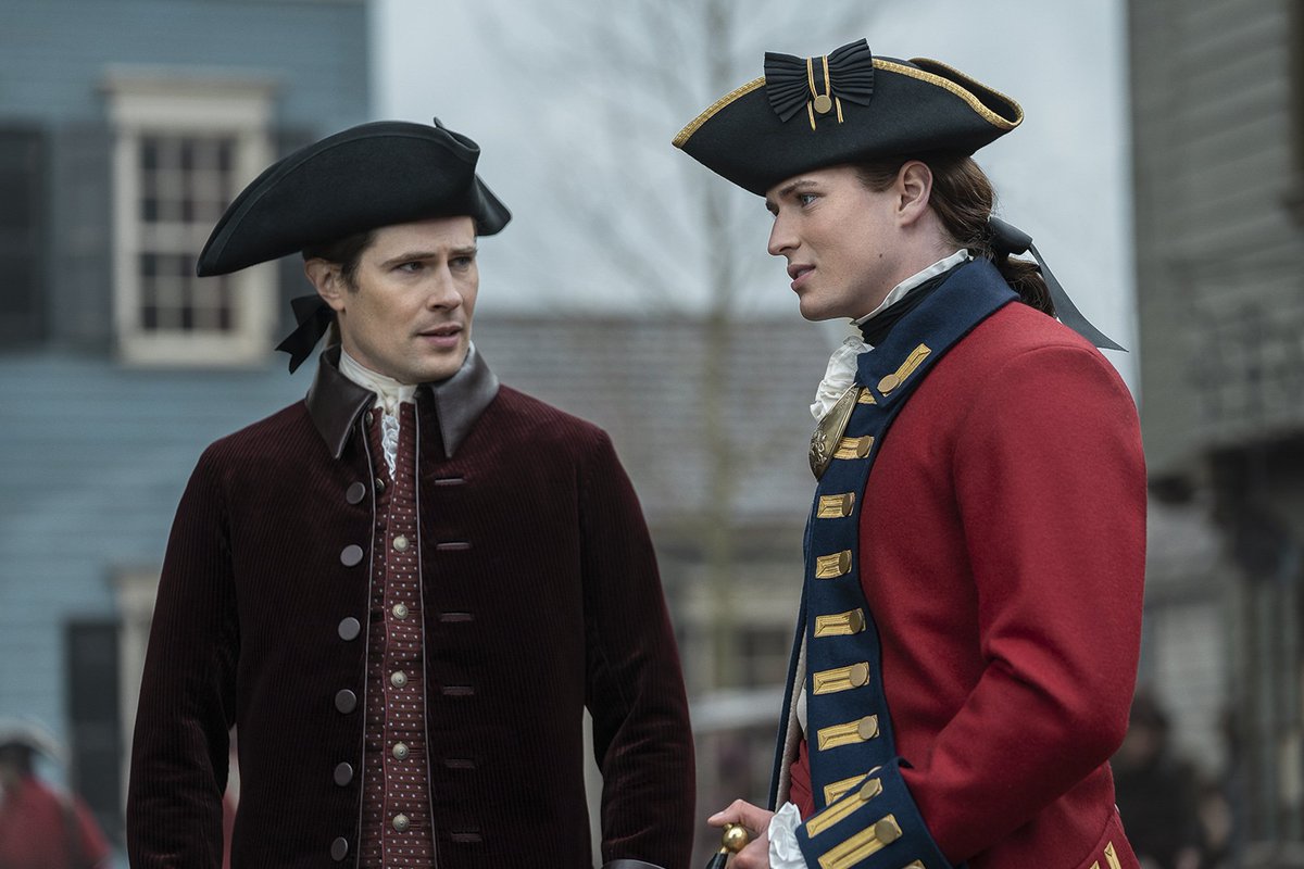 jennnixon's tweet photo. YES! #LordGrey is back!
#Outlander https://t.co/QNAt9F3Dg4