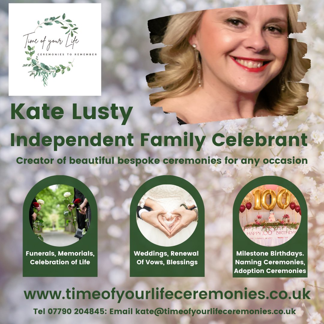 I still have some available dates for Weddings in 2023, why not book a Lusty Wedding??? #somersetcelebrant #weddingcelebrant #timeofyourlifeceremonies